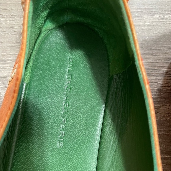 Balenciaga Orange Ballerina Ballet Flats​​​ - Picture 7 of 9